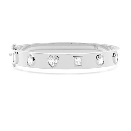 Mixed Shapes Diamond Bracelets