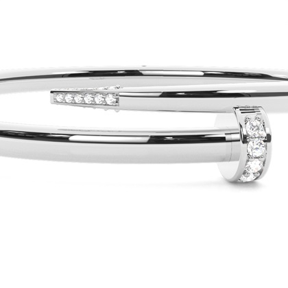 Silber Zierliche Armbänder