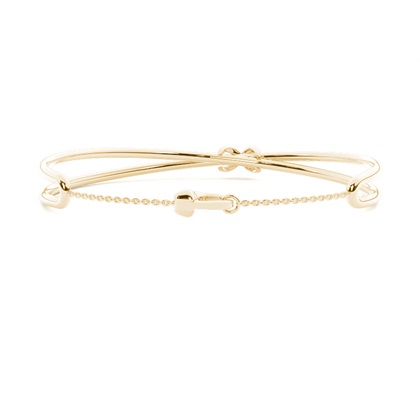 Prong Setting Round Diamond Evening Bracelet