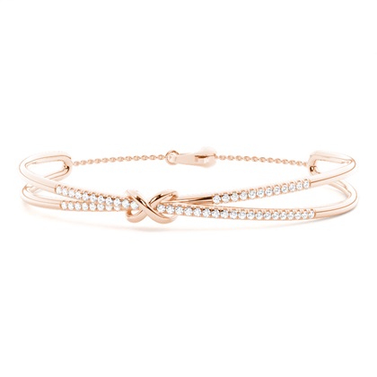 Rose Gold Diamond Bracelets
