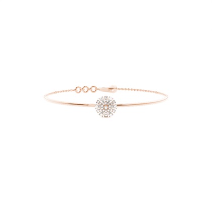 Prong Setting Round Diamond Everyday Bracelet