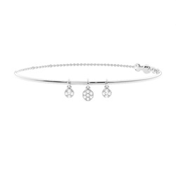 Druckeinstellung Runder Diamantarmreif