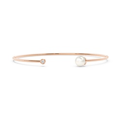 Frischwasserperlen Diamant Armband