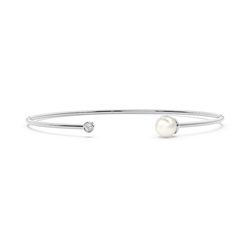 Frischwasserperlen Diamant Armband