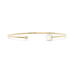 Frischwasserperlen Diamant Armband