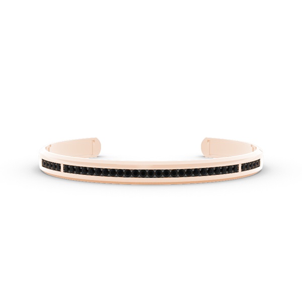 Black Diamond Men's Cuff Bangle