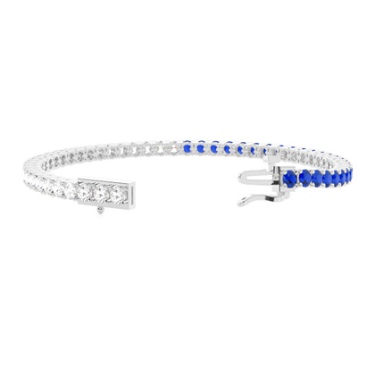 Rundes mehrfarbiges Tennisarmband