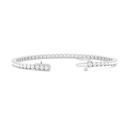 Silver Diamond Bracelets