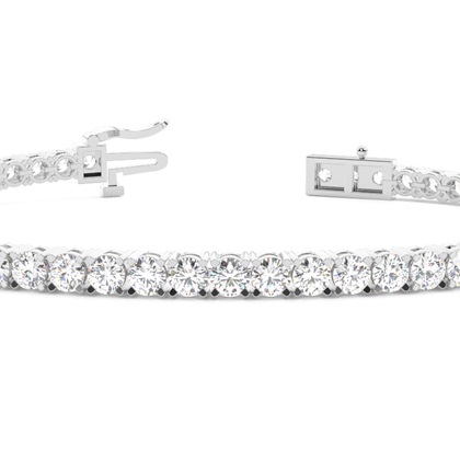 4 Prong Setting Tennis Bracelet