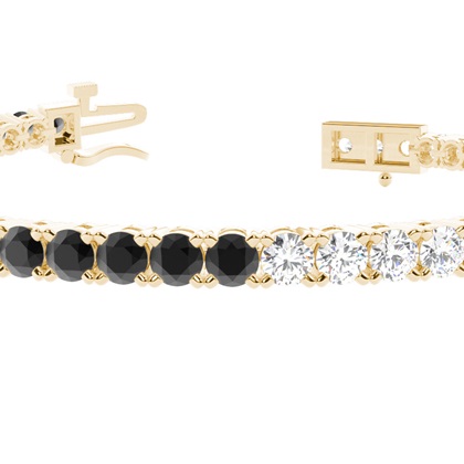 Rundes mehrfarbiges Tennisarmband