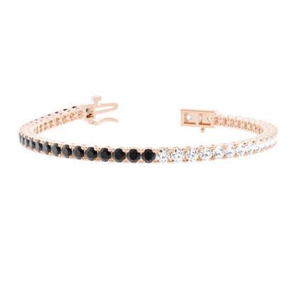 Round Multi Color Tennis Bracelet