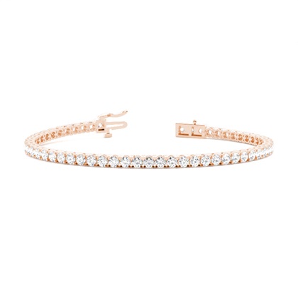 Rose Gold Diamond Bracelets