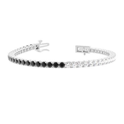 Round Multi Color Tennis Bracelet
