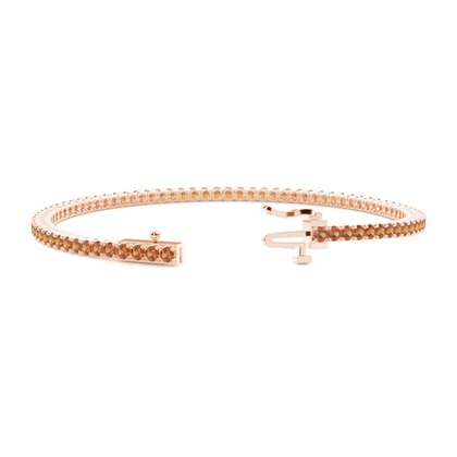 Citrin Tennisarmband