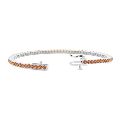 Citrin Tennisarmband