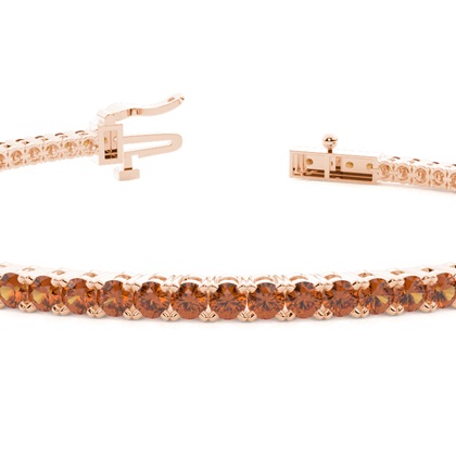 Citrin Tennisarmband