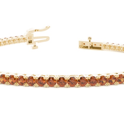 Citrin Tennisarmband