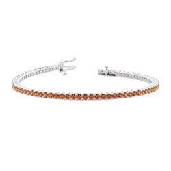 Citrine Birthstone Tennis Bracelet