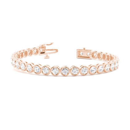 Rose Gold Diamond Bracelets