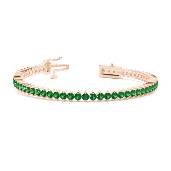 Prong Setting Round Tennis Bracelet