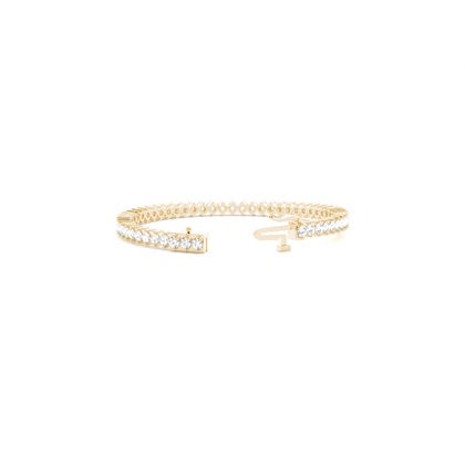 Yellow Gold Diamond Bracelets