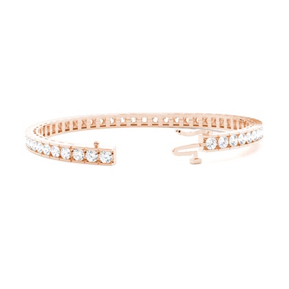 Rose Gold Diamond Bracelets