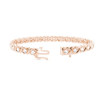 Rose Gold Diamond Bracelets