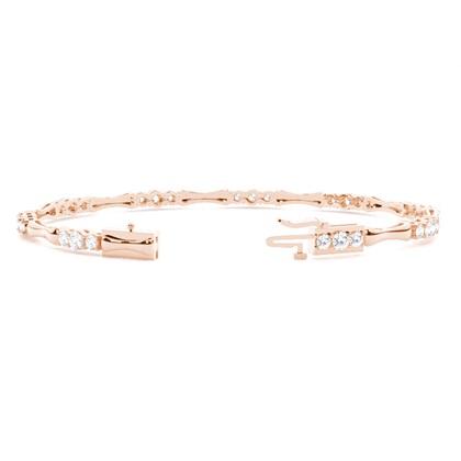 Rose Gold Diamond Bracelets
