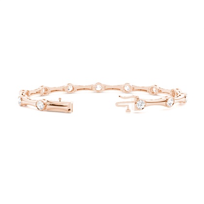Rose Gold Diamond Bracelets