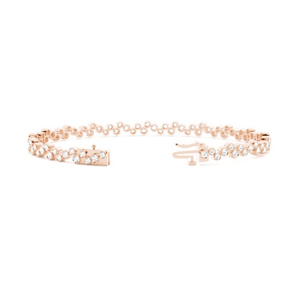 Rose Gold Diamond Bracelets