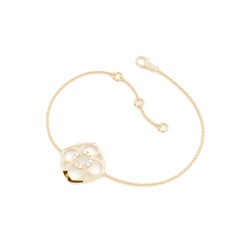 0.10ct. Prong Setting Round Diamond Delicate Bracelet
