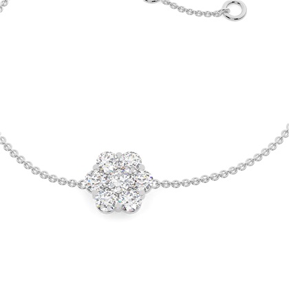 White Gold Everyday Bracelets