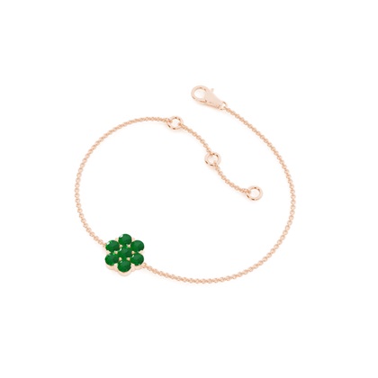 Pressure Setting Round Everyday Bracelet