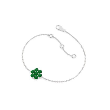 Pressure Setting Round Everyday Bracelet