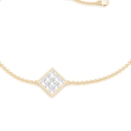 Prinzessin Gelbgold Zierliche Armbänder