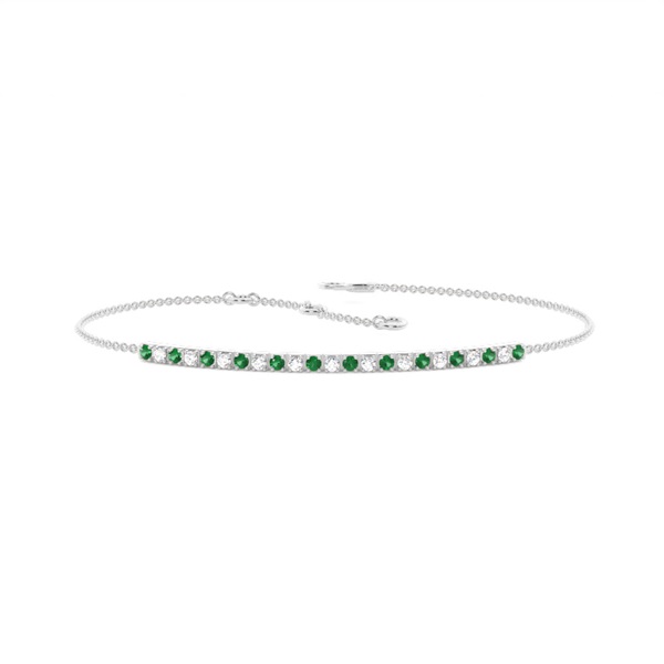 4 Prong Setting Round Everyday Bracelet