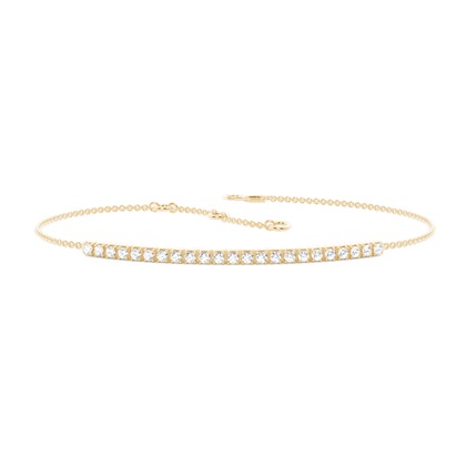 Yellow Gold Diamond Bracelets