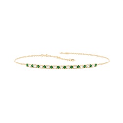 4 Prong Setting Round Everyday Bracelet