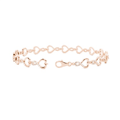 Round Diamond Bracelets