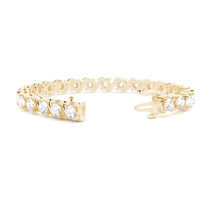 Gelbgold Diamant Armbänder