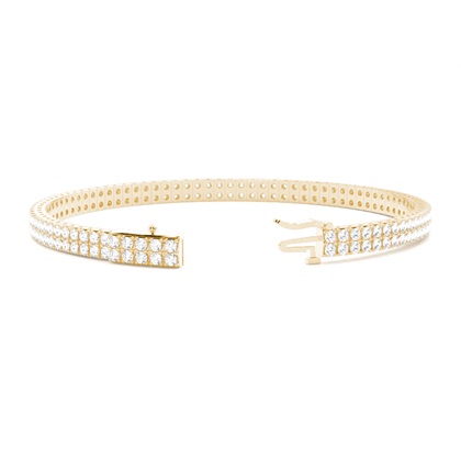 Yellow Gold Diamond Bracelets