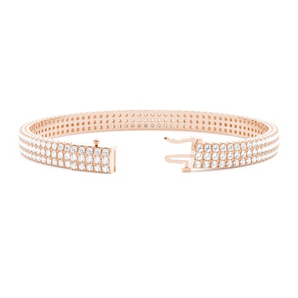 Rose Gold Diamond Bracelets