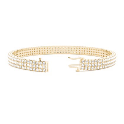 Yellow Gold Diamond Bracelets