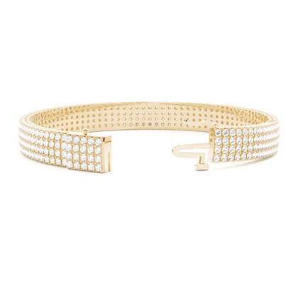 Yellow Gold Diamond Bracelets