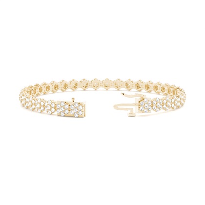 Yellow Gold Diamond Bracelets