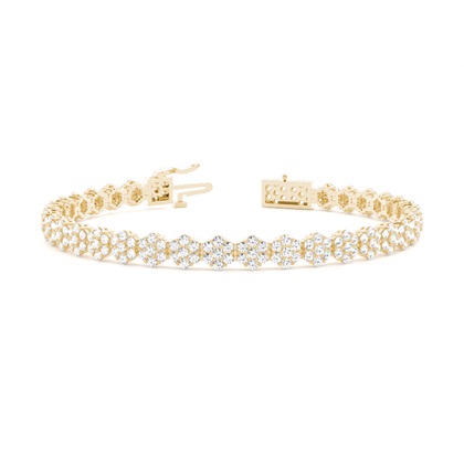 Gelbgold Tennisarmbänder