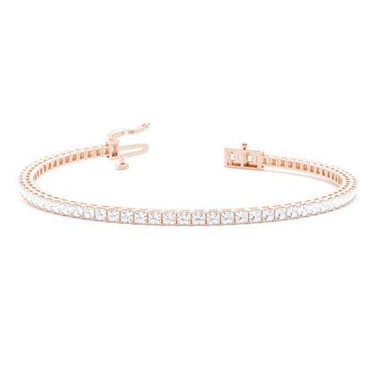 Rose Gold Diamond Bracelets