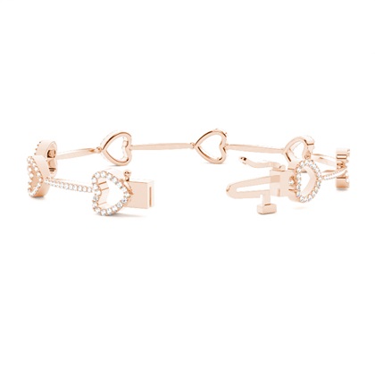 Rose Gold Diamond Bracelets