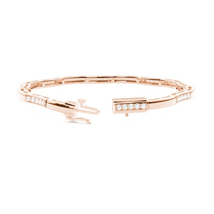Rose Gold Diamond Bracelets