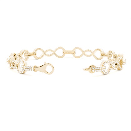 Yellow Gold Diamond Bracelets